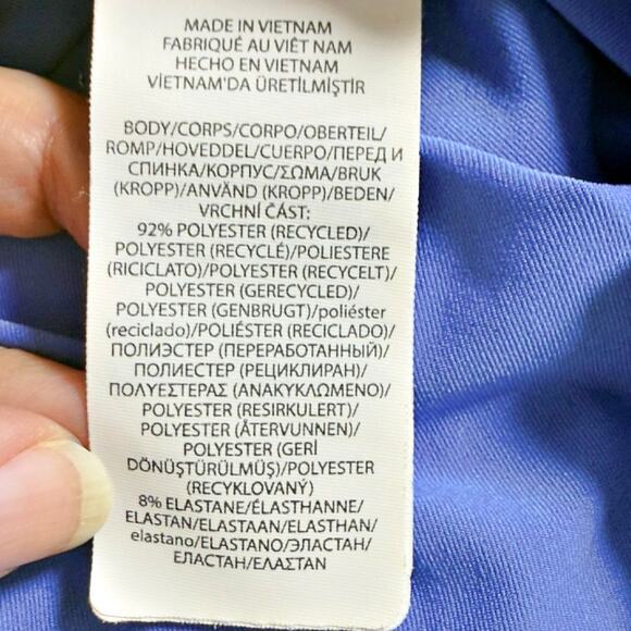 RLX Ralph Lauren Blue Golf SS Polo Shirt Performance Casual Wicking Stretch LRG - Picture 5 of 7